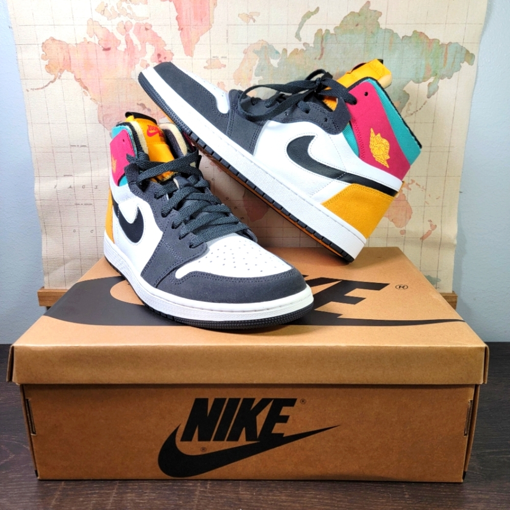 BRAND NEW Air Jordan 1 High Zoom Air CMFT Anthracite Men's Size 11.0